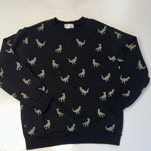 Miles the Label organic cotton dinosaur sweatshirt size 7